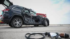 One person flown following crash south of Hebron that closed Route 47 for three hours