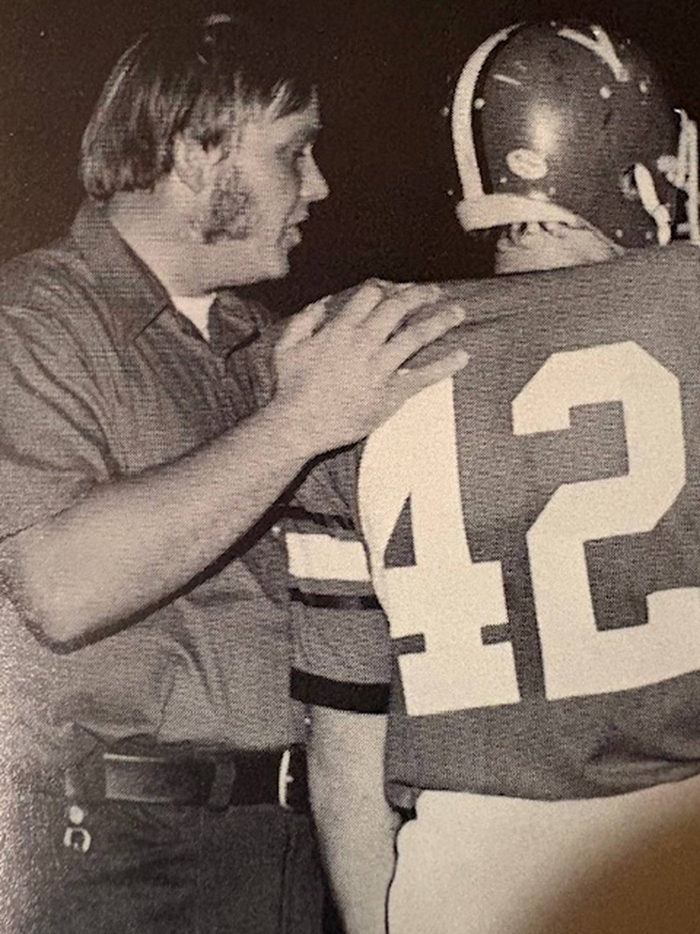 Robert Evans was the head Yorkville High School football coach from 1970 to 1981.