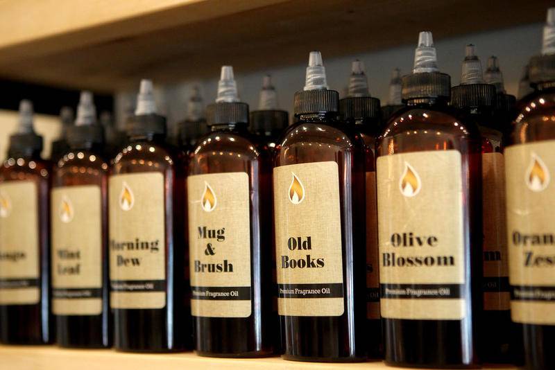 Scentcerely Yours creates personalized scented candles in Geneva Shaw