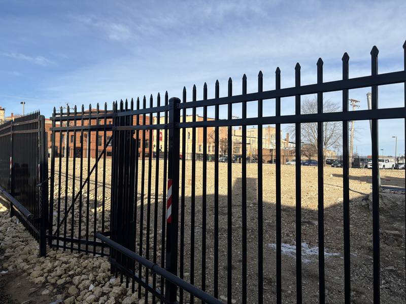 The city of Woodstock is eyeing taking a vacant property, pictured Jan. 29, 2025 at 101 S. Jefferson Street.