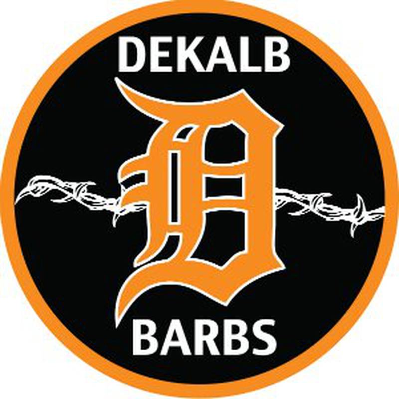 DeKalb Barbs logo