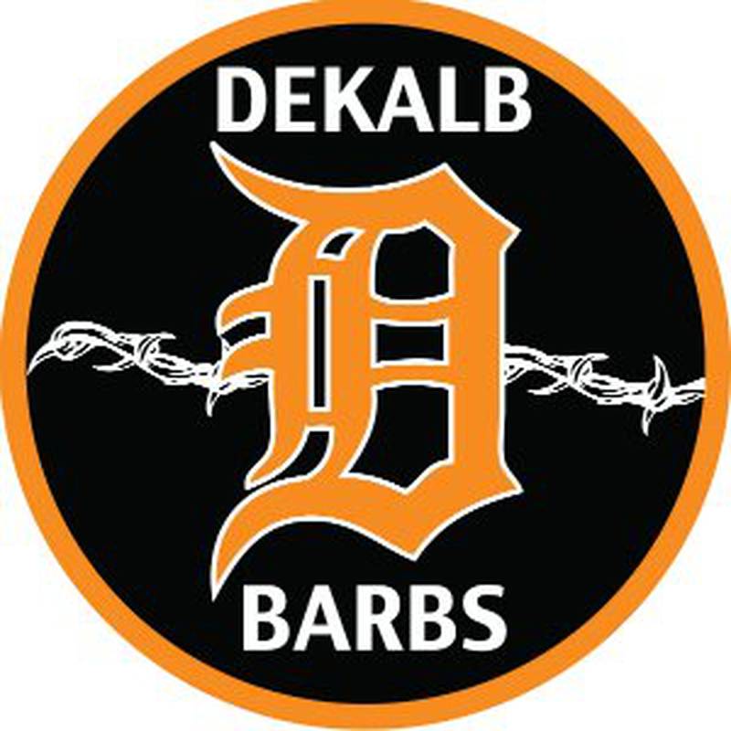 DeKalb Barbs logo