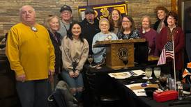 Streator Lions Club inducts new members