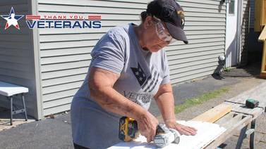 Habitat for Humanity got a veteran a new roof. Now she’s inspired to help others
