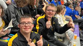 PC’s Blake Baker, Matthew Schennum medal in Special Olympics Basketball Skills competition