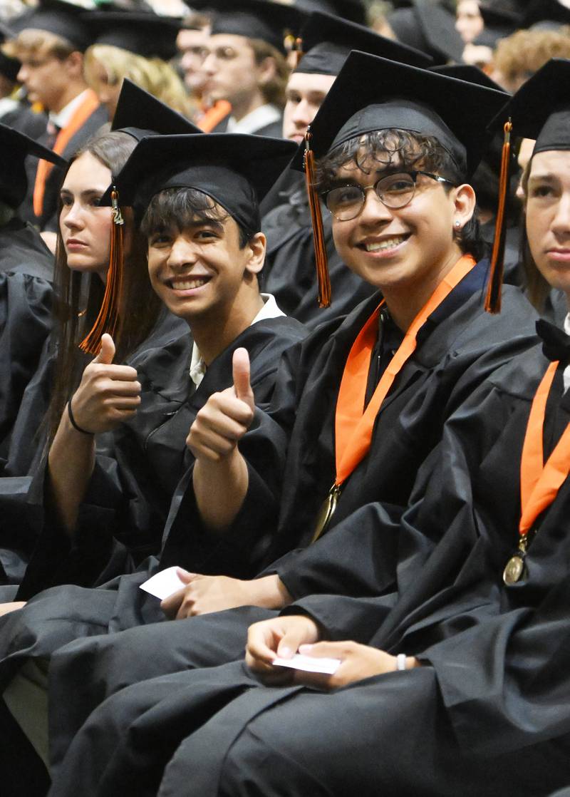 Wheaton Warrenville South High School held its graduation ceremony on Saturday, May 25, 2024 at the College of DuPage in Glen Ellyn.