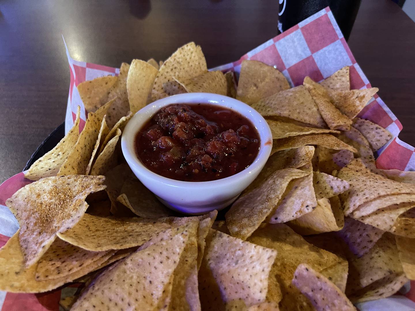 Chips and salsa at Offsides Sports Bar and Grill in Woodstock are crisp and warm, and bring great taste as well. Offsides is a great place to bring friends, as their menu offers a wide variety and has something for everyone.