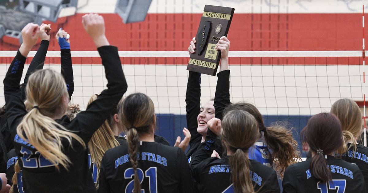 Photos St. Charles North vs. DeKalb in Class 4A volleyball regional