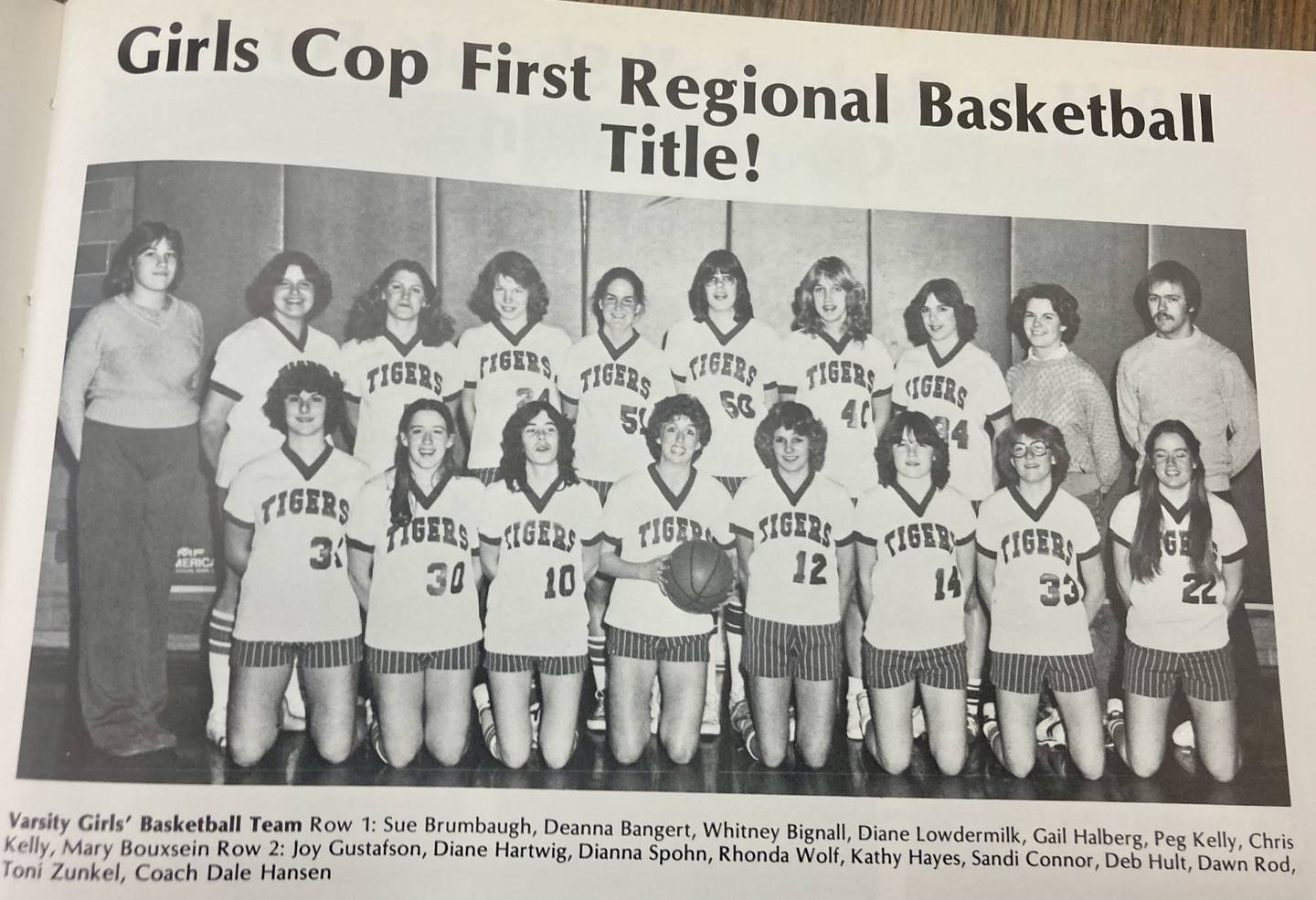 The 1979-80 TIgresses won Princeton's first girls regional championship.