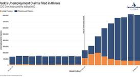 Illinois unemployment rate climbs to record 16.4% in April