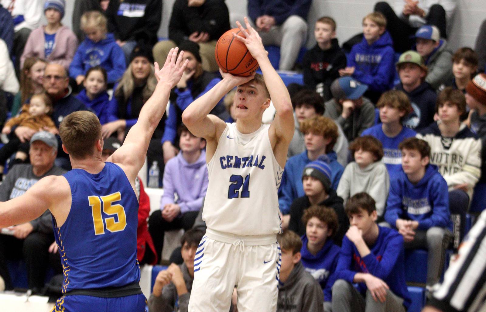 Boys basketball: Burlington Central’s Drew Scharnowski earns Class 3A ...