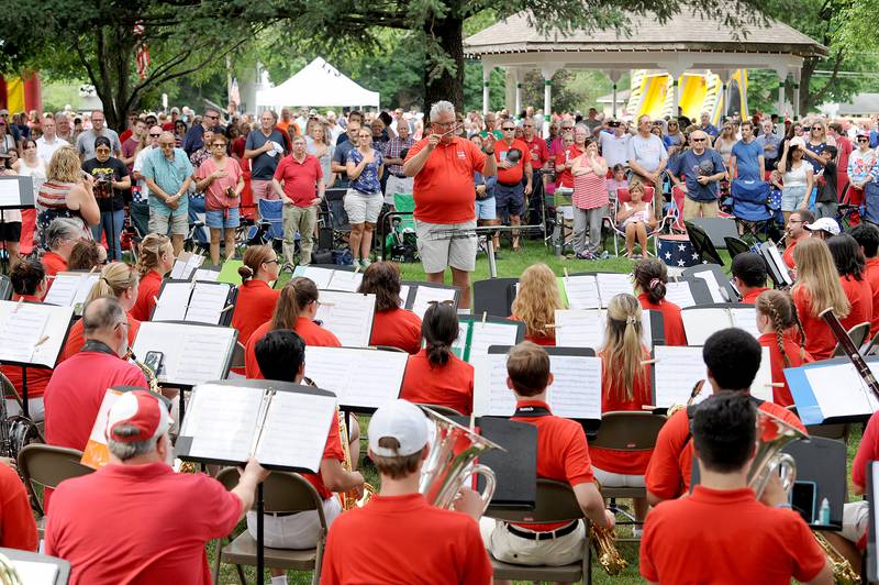 Yorkville celebrates the Fourth with parade, music, games and fireworks
