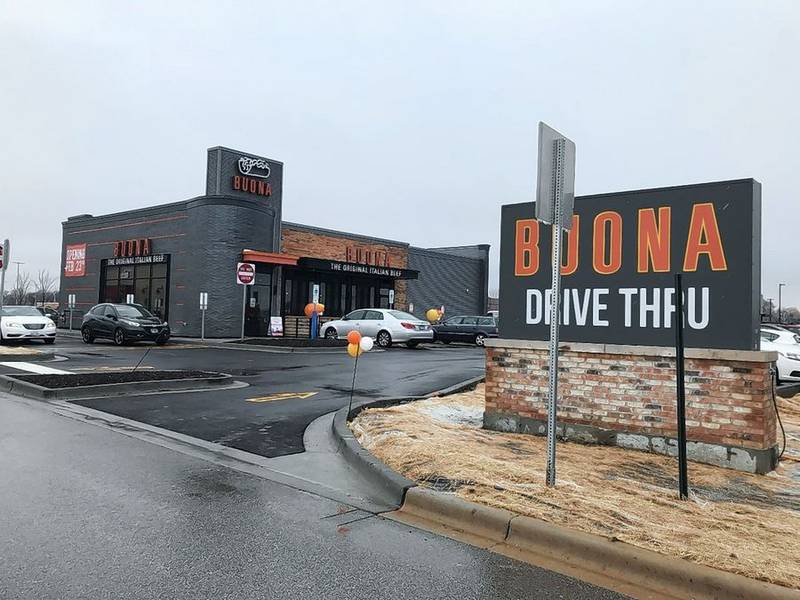 Buona restaurant had a soft opening Tuesday, Feb. 22, 2022, in the Lakemoor Commons shopping center at routes 12 and 120.
