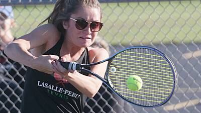 Photos: Ottawa vs L-P girls tennis 