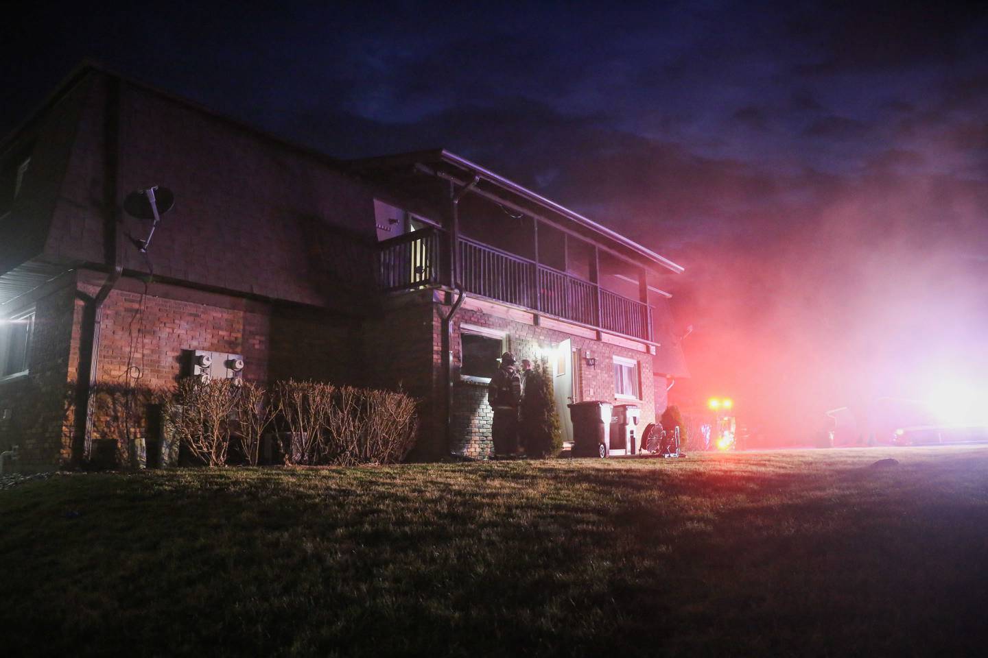 The Harvard Fire Protection District responded to a call at 5:47 a.m. Wednesday, March 19, 2025 to the 1100 block of 9th Street, Harvard for a apartment fire.