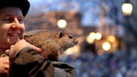 Photos: Woodstock Willie's prediction and cheer on the Square