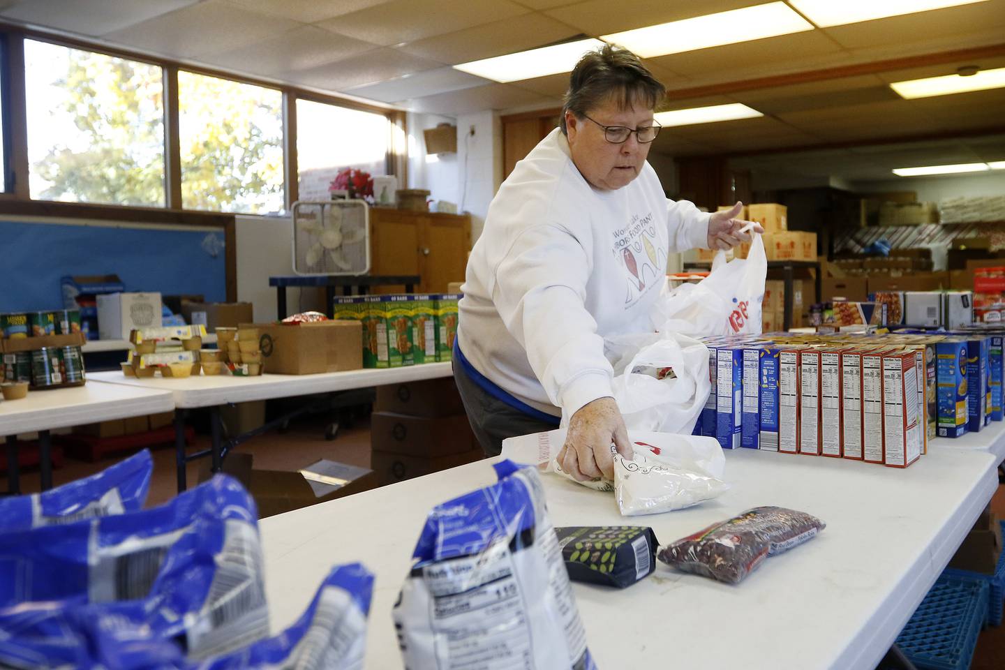 As donations dwindle so does the food on Wonder Lake Neighbors Food