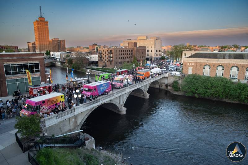 The City of Aurora will host its third annual Spring Food Truck Festival from 5 to 9 p.m.Friday, May 15.