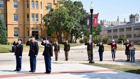 NIU community ‘pays homage to sacrifice’ of lives lost 20 years ago on 9/11