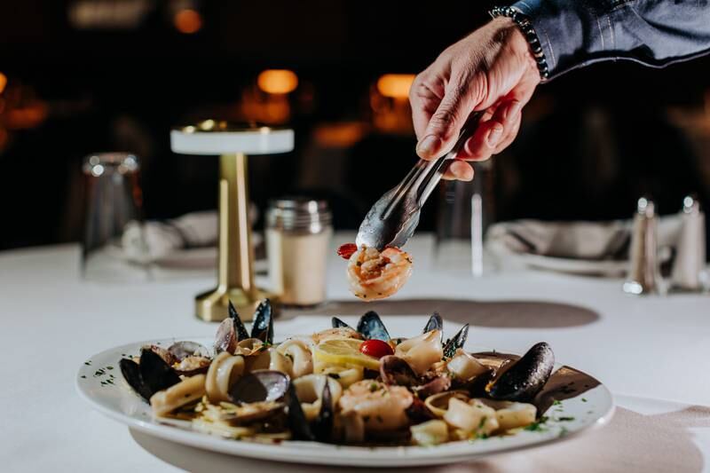 A signature dish by Chef Joey Capri of Osteria by Capri, located in the Doubletree Suites by Hilton hotel in Downers Grove.