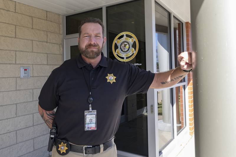 Ogle County Sheriff Deputy Lt. Jason Ketter is back to work Tuesday, Oct. 1, 2024.