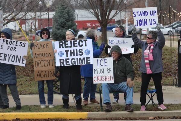 Photos: 'ICE out for good' protest held in Princeton