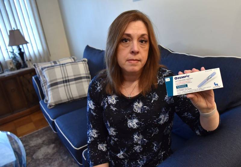 Rhonda Fleming of Elk Grove Village relies on the drug Ozempic for her Type 2 diabetes. There has been a shortage of Ozempic, and Fleming went almost three weeks without it. Recently her insurance company sent her a three-month supply.