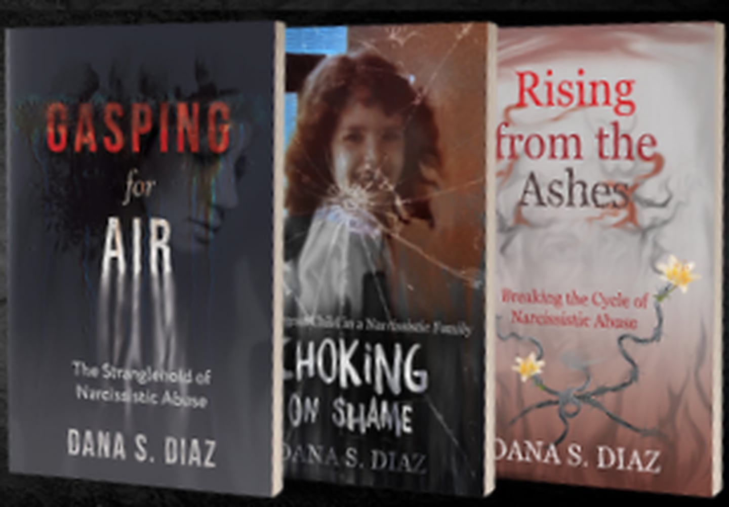 Author Dana S. Diaz's memoir book trilogy