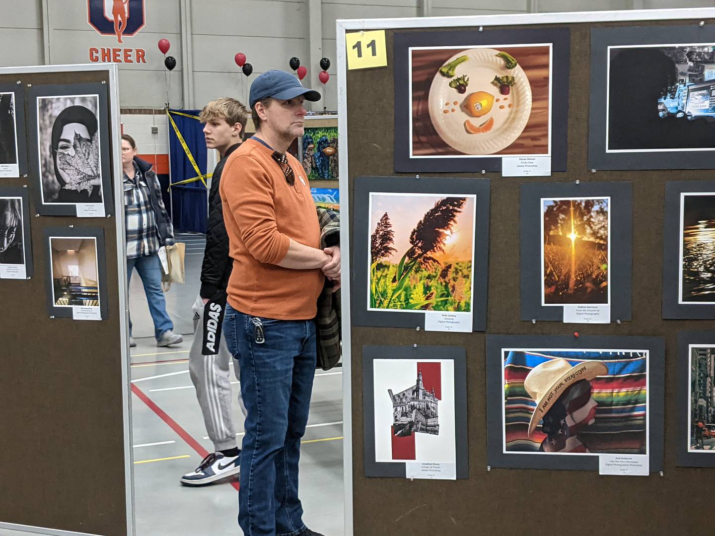An art show featuring the work of area students and adults also was part of the Oswego Hometown Expo. This is the 13th year the Oswego-based Fox River Academy of Music and Art and the Chamber have put on the show.