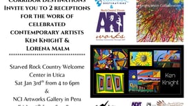 Utica Welcome Center to host works by contemporary artists Ken Knight and Lorena Malm
