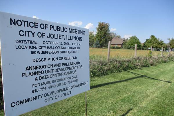 Joliet data center votes could be wrapped up in next 2 weeks 