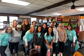 Egg My Yard: Mendota Business and Professional Women celebrating Easter