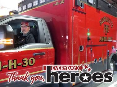 Volunteer work keeps Amboy retiree on the move