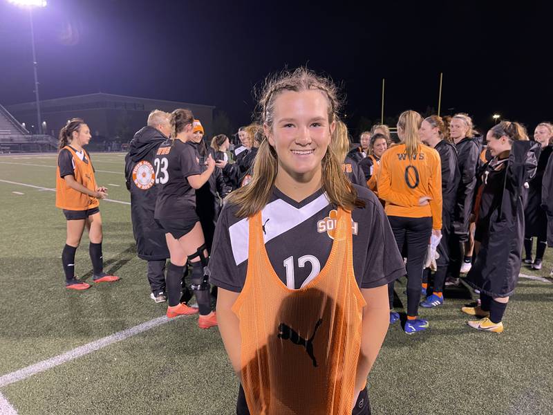 Wheaton Warrenville South freshman forward Ashlyn Adams.