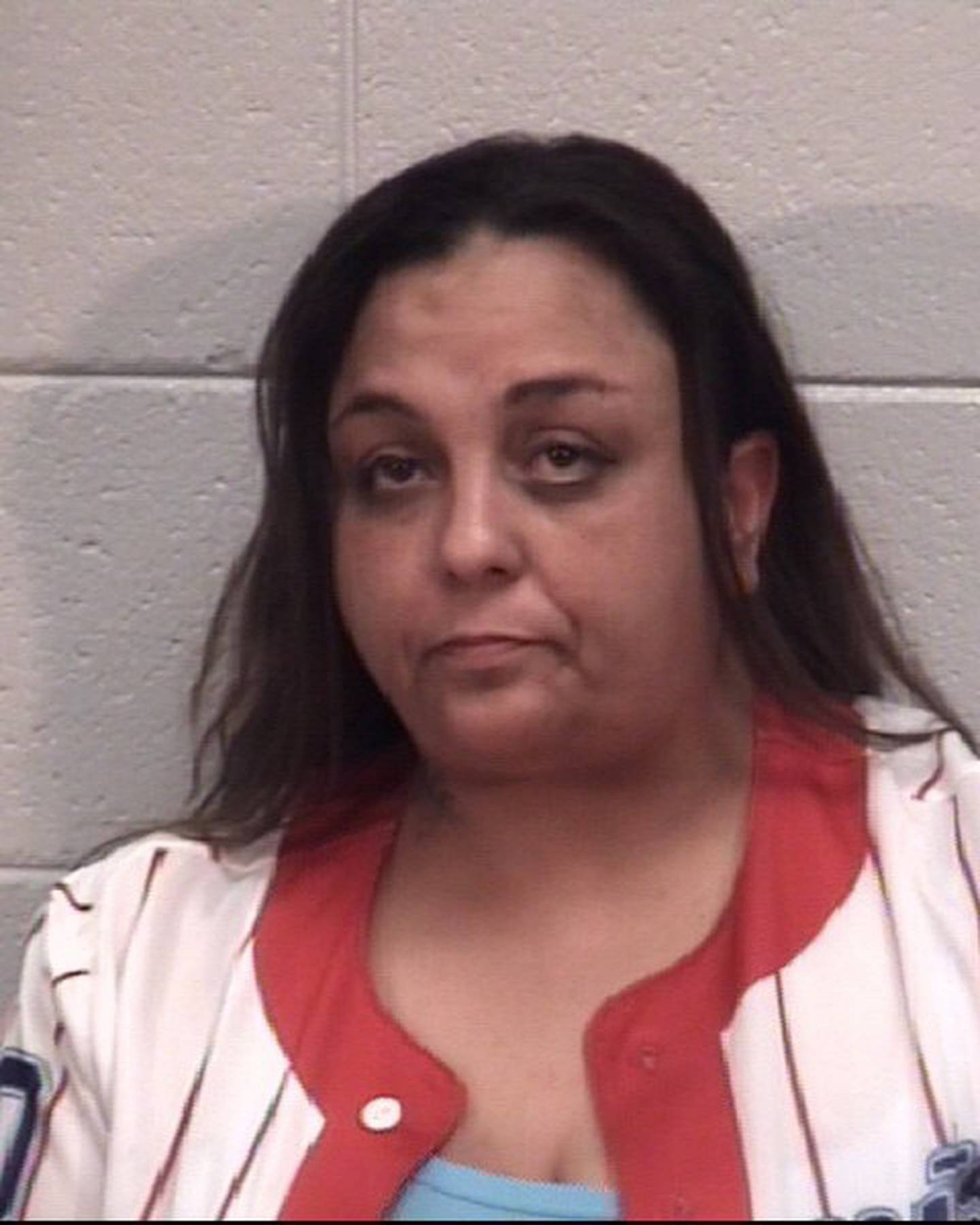 Christina Moreno, 43, El Paso, who was arrested Thursday after fleeing police in both Grundy and Woodford County.