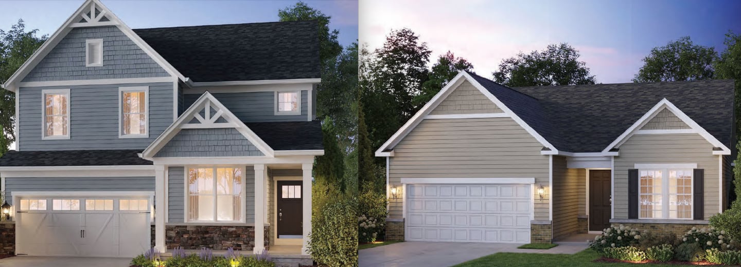 The Pulte Homes subdivision proposal in St. Charles features homes in four designs ranging from ranches to larger homes.