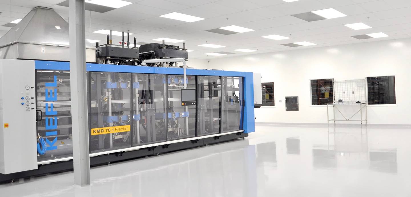 Dordan completed its cleanroom for manufacturing medical packaging in 2018 at its Woodstock facility.