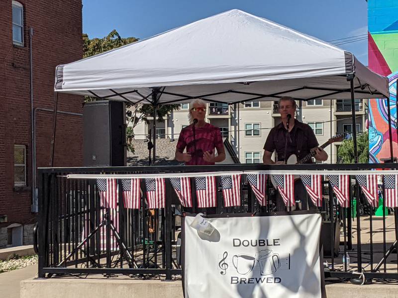 The band Double Brewed performed during the Fox Fall Fest in downtown Oswego on Oct. 5. The festival is organized by the Oswego Chamber of Commerce and Oswego Downtown Association.