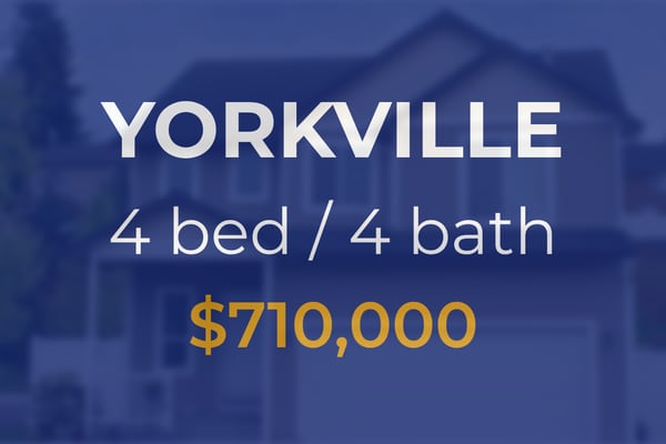 Sale closed in Yorkville: $710,000 for a single-family home