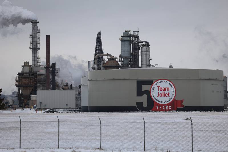 Exxon Mobil refinery in Channahon, Friday January 27th, 2023.