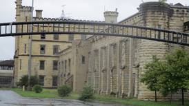 Police disperse crowd from Old Joliet Prison parking lot