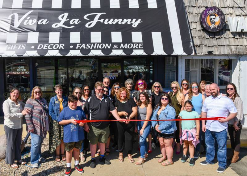 Viva La Funny is located at 145 E. Veterans Parkway in Yorkville.