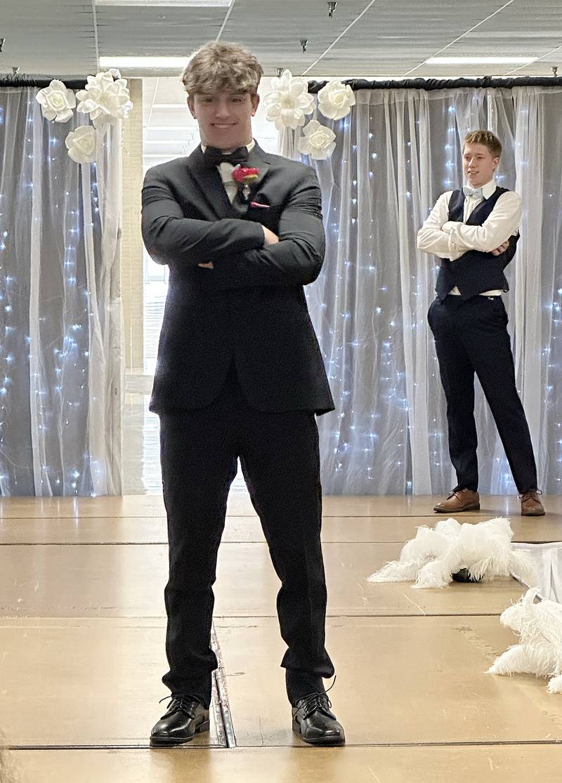 Models for Selmi's Weddings & Events and Selmi's Formal Wear show off outfits during a fashion show Sunday, Feb. 2, 2025, during the Sauk Valley Wedding Expo.