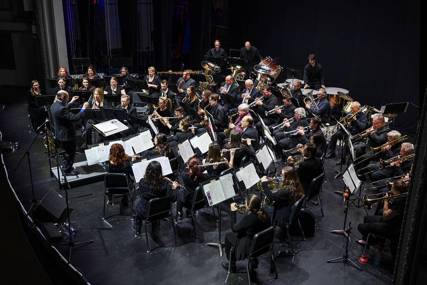 The Dixon Municipal Band held a spring concert at the Dixon Historic Theatre Saturday, March 4, 2023. The band started the show with the selection “Esprit De Corps” by Robert Jager.