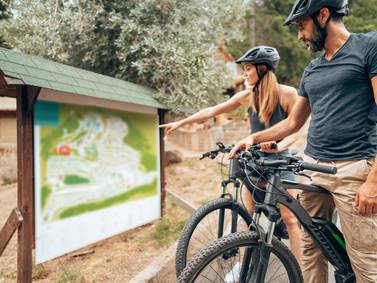 Rent e-bikes with Mill Race Cyclery 