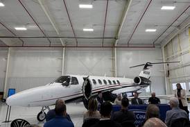 Grundy Economic Development’s bus tour shows off improved Morris Airport