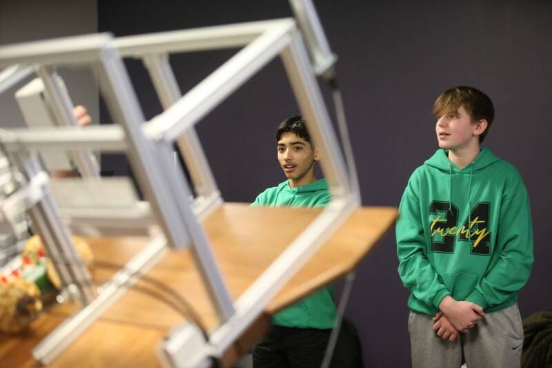 A decorative edible car made by students at Trinity Catholic Academy lays on a table during the 18th annual Editable Car Contest on Wednesday, Feb. 28, 2024 at Illinois Valley Community College in Oglesby.