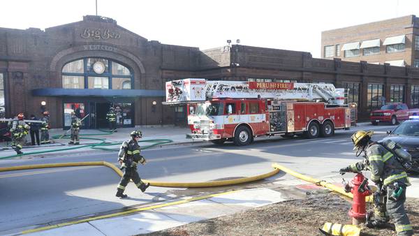 Photos: Fire breaks out at Fire On Fifth inside Westclox 