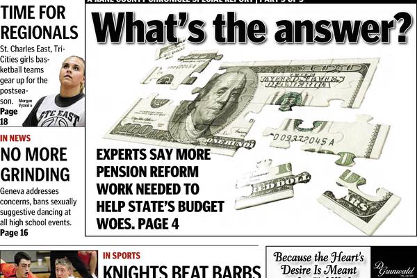 Historical covers for Feb. 12: What’s the answer to the state pension problem?