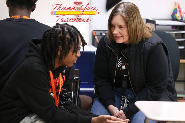 Huntley Middle School teacher helps DeKalb students when math isn’t adding up